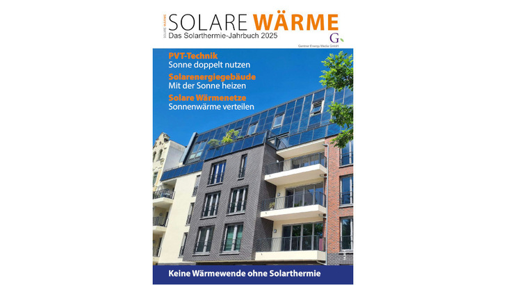 Das neue Handbuch Solare Wärme zeigt die aktuelle Entwicklung der Technologie. - © Gentner Energy Media