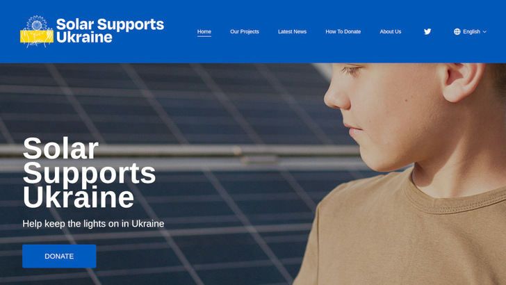 Die Solarwirtschaft unterstützt die Ukraine beim Aufbau einer dezentralen Energieversorgung.