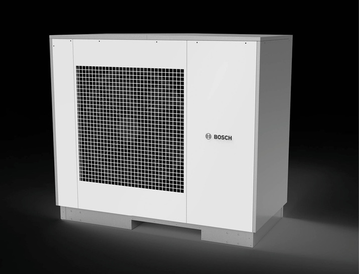 Die Luft/Wasser-Wärmepumpe Compress 5001 AW arbeitet mit dem umweltfreundlichen Kältemittel R-290 (Propan) und ist für Mehrfamilienhäuser konzipiert.