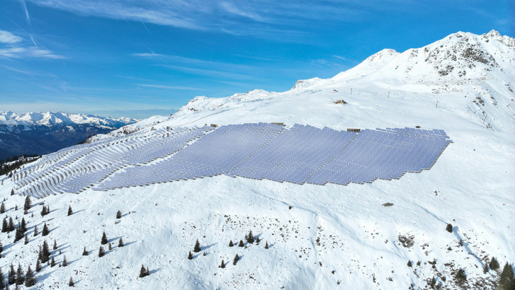 Einen Großteil des Sonnenstroms wird die Anlage im Winter liefern.