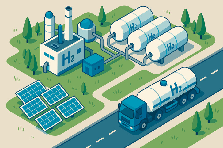 Erzeugung, Speicherung und Transport: Für Wasserstoff muss die gesamte Wertschöpfungskette bedacht werden.