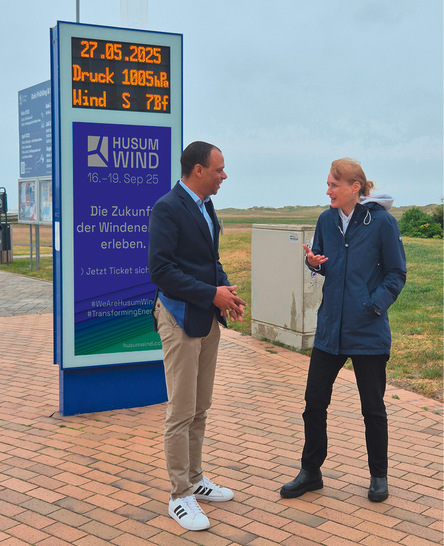 Interview bei Starkwind in Sankt Peter-Ording.