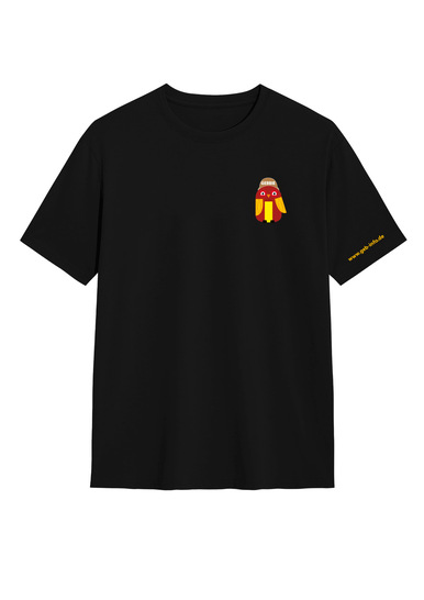 Beim Titelwettbewerb gibt es das neue Jubiläums-T-Shirt zu gewinnen. Erhältlich in schwarz und grau.