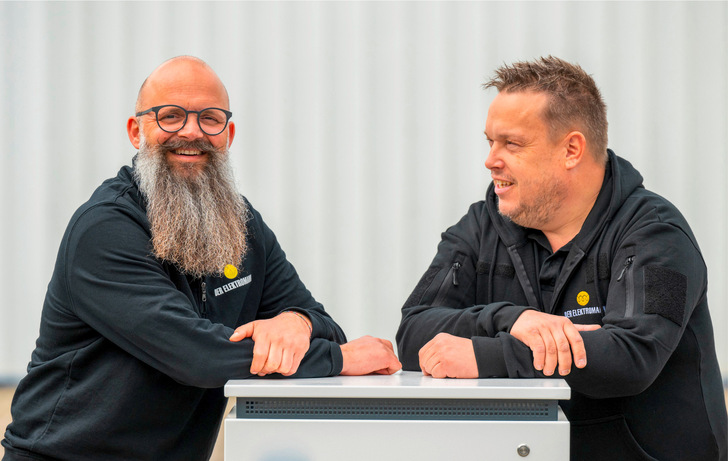 Kai Dirks (links) und Alexander Freund sind Geschäftspartner und als erfolgreiches Duo unschlagbar.