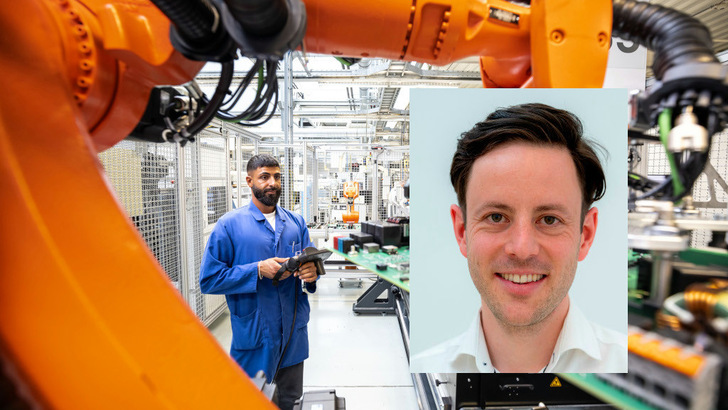 Jan Osenberg erläutert die neuen Anforderungen an die Hersteller, beispielsweise SMA in Niestetal.