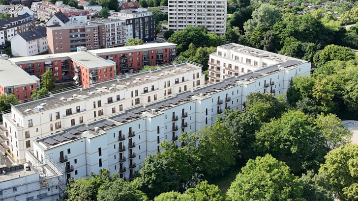 Solarer Mieterstrom für das Quartier Lück in Köln.