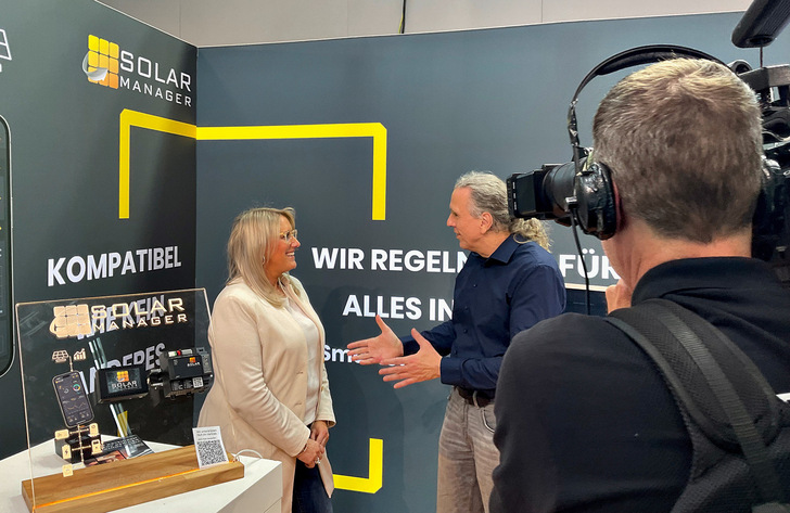 Kathrin Rust von Solar Manager stand uns beim diesjährigen CEO-Talk in München Rede und Antwort.