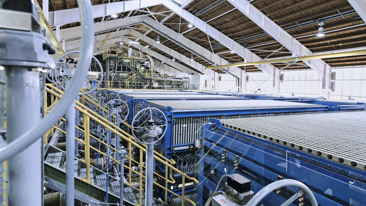 Thyssenkrupp nucera stellt alkalische Wasserstoffelektrolyseanlagen her.  - © ThyssenKrupp Industrial Solutions Thyssenkrupp nucera stellt alkalische Wasserstoffelektrolyseanlagen her.