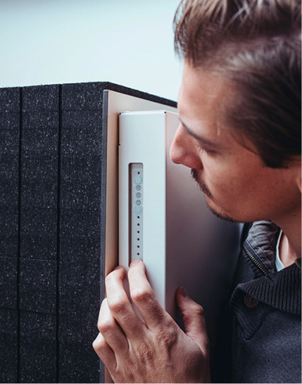 Mit einer maximalen Förderleistung von 125 m³/h und einem Wirkungsgrad von 90 % erfüllt das Lüftungsgerät Kompakt die Anforderungen an energieeffiziente Gebäude.