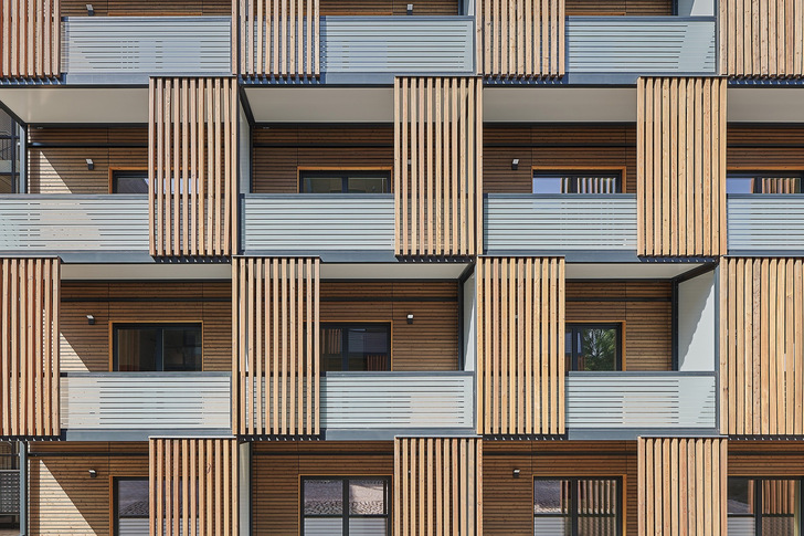 Detailansicht Balkone