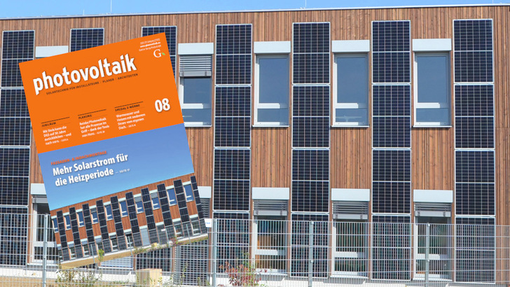 Das neue Heft widmet sich dem Winterstrom aus Fassaden.