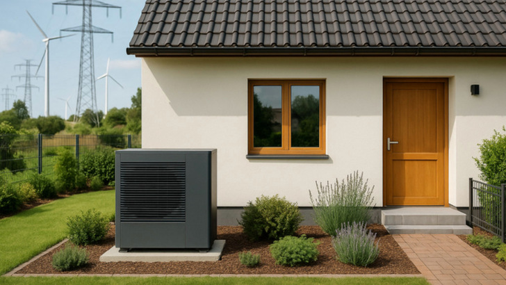 Hauseigentümer und Netzbetreiber können mit Wärmepumpen gleichermaßen Geld sparen. - © BWP Hauseigentümer und Netzbetreiber können mit Wärmepumpen gleichermaßen Geld sparen.