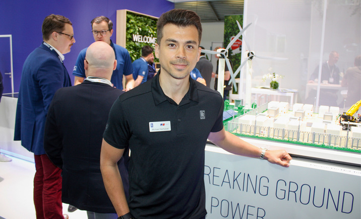 Michael Hierholzer verantwortet bei Rolls-Royce das Geschäft mit großen Speicherbatterien.