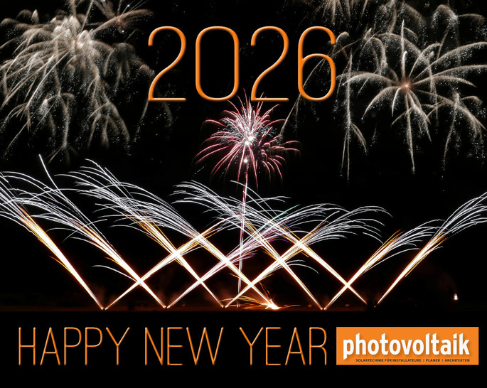 Für das kommende Jahr wünschen wir Ihne Gesundheit und Erfolg in der solaren Energiewende.