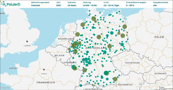 Viel Potenzial zeigt sich in NRW.