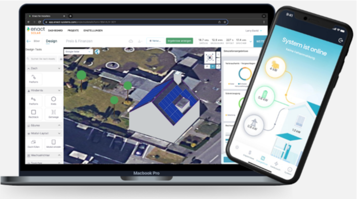 Die Plattform wird bereits für mehrere tausend private und mehrere hundert gewerbliche Anlagen eingesetzt.