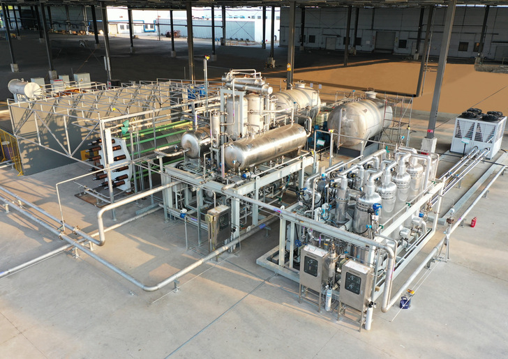 5 MW Hydrogen Production via Standard Pressure Alkaline Electrolysis