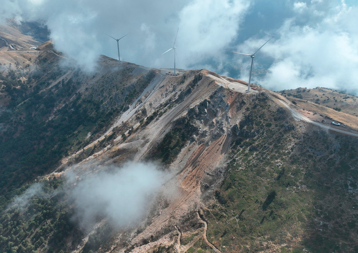 Enercon-Windpark in der Türkei