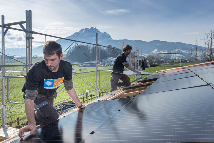 Der Solarzubau in der Schweiz wird wieder zulegen.