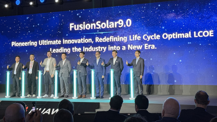 Feierlicher Launch des Fusionsolar 9.0 in Frankfurt am Main.