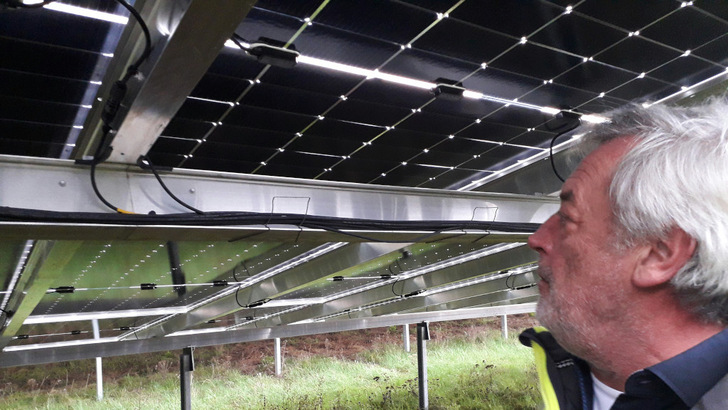 Der größte Solarpark Europas in Witznitz (650 Megawatt) wurde ohne Förderung gebaut.