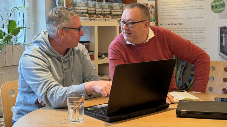 Michael Vincken und David Muggli (rechts): Strukturen im Betrieb entscheiden über Tempo, Kosten, Marge und Nerven.