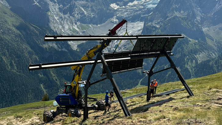 Produkt der Woche: alpine Solarmodule für Höhenlagen.