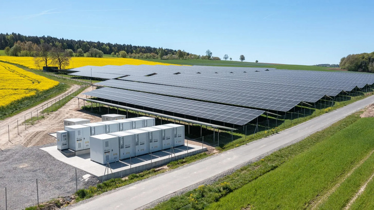 Smart: Das Energiezentrum in Brachtal koppelt Solarpark, Bioenergie und Batteriespeicher. So gelingt die Energiewende.