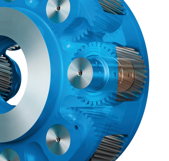 Winergy-Getriebe der Revo-Generation, erste Planetenstufe