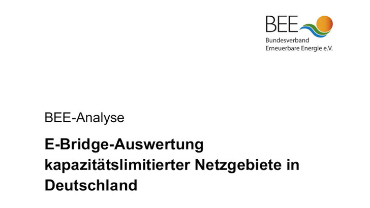 Die Analyse des BEE steht zum kostenfreien Download bereit.