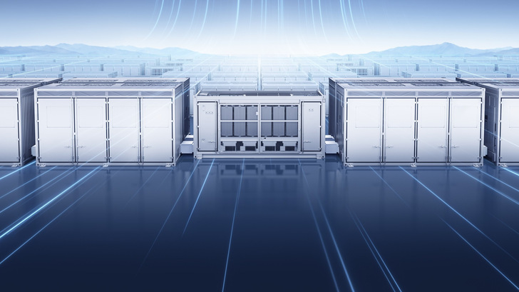 Neue netzbildende Großspeicher von Huawei