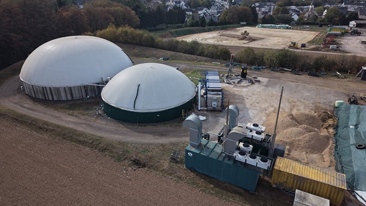 Ungenutzte Wärme aus der Biogasanlage soll künftig verwendet werden.