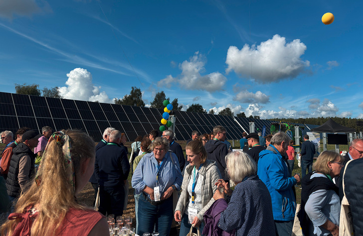 Richtfest in Visselhövede-Riepholm in Niedersachsen.