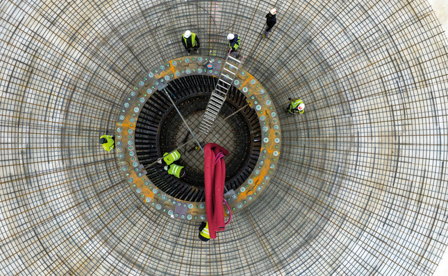 Fundamentbau für das Abo-Wind-Projekt Cuevas de Velasco in Spanien, das gemäß Bauplanung im ersten Quartal 2022 den Betrieb aufnimmt.