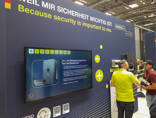 Die Sicherheit der Betriebsdaten hat bei kommerziellen Anwendungen höchste Priorität.