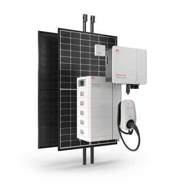 Sonnenstrom erzeugen, speichern und verbrauchen: Home One umfasst alle Komponenten eines Photovoltaiksystems für das Eigenheim.
