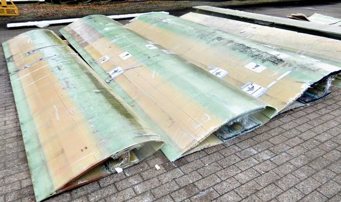 Rotorblattsegmente: Wie muss man ein Blatt ­zerlegen, um es wiederverwerten zu können?