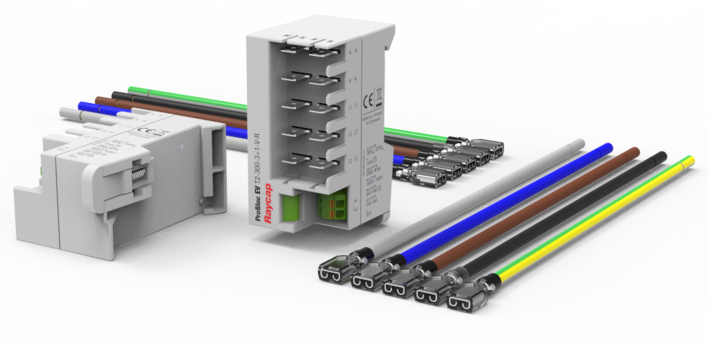 Der neue Überspannungsschutz für Ladepunkte von Raycap.