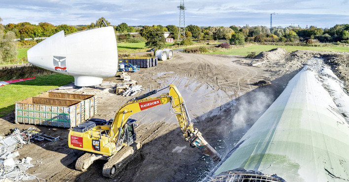 Repowering eines Windparks aus Enercon-Windturbinen – das Thema wird auf der Husum Wind eine wichtige Rolle spielen.