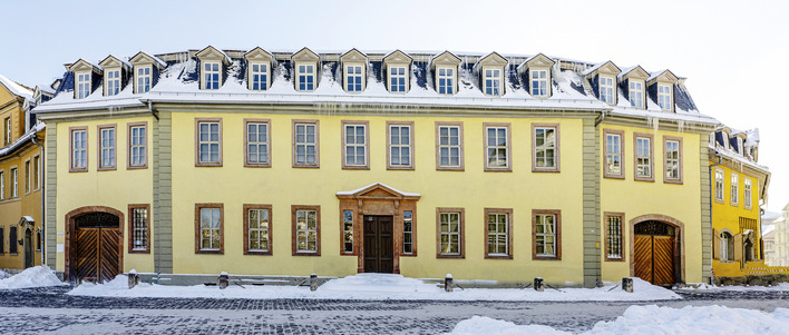 Goethes Wohnhaus, Winter 2021