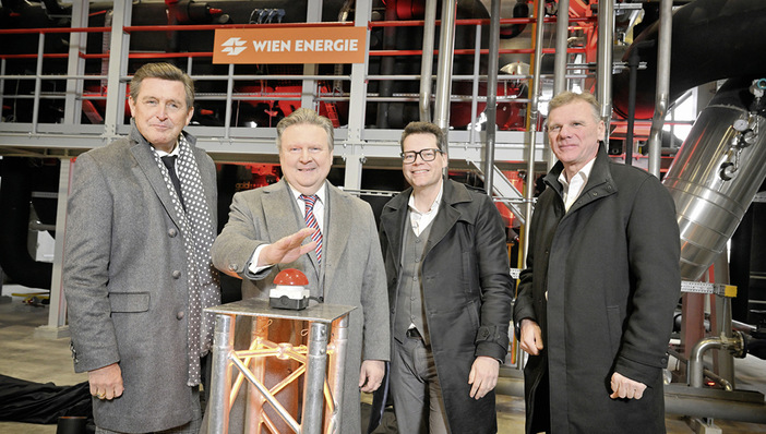 Eröffnung des Projekts Großwärmepumpe Ebswien