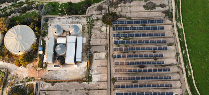 Meerwasserentsalzung auf der griechischen Insel Kimolos