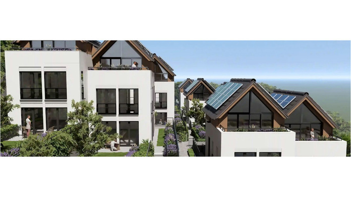 Die Bewohner:innen der Sonnensiedlung in Schramberg müssen mindestens sieben Jahre keine Energierechnung bezahlen.