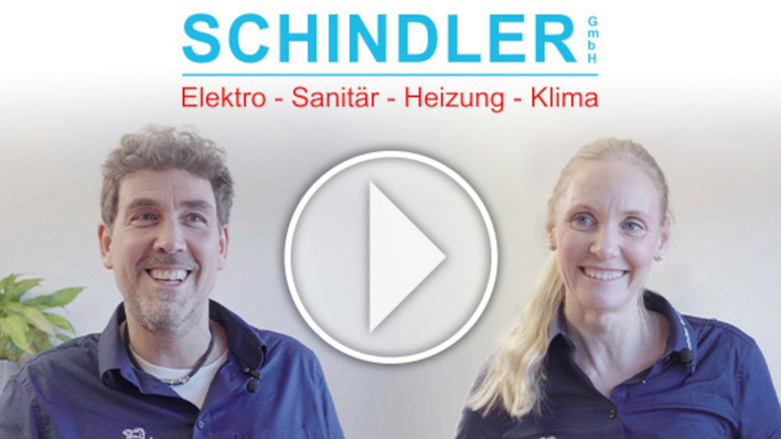 Die Firma Schindler deckt Elektro, Sanitär, Heizung und Klimatechnik ab.