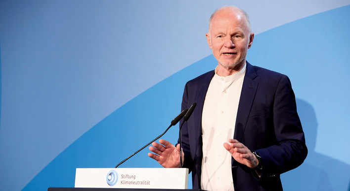 Rainer Baake, Direktor der Stiftung Klimaneutralität
