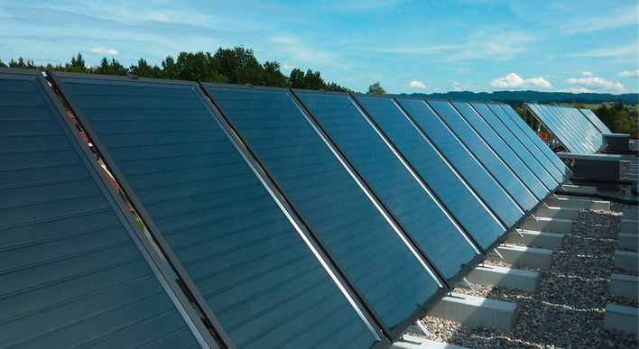 Thermosolar ist nach eigenen Angaben der weltweit einzige Hersteller von Vakuumflachkollektoren.