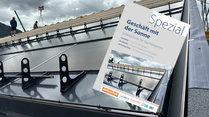 Das Spezial beinhaltet jede Menge aktueller Informationen zur Solartechnik für Dachdecker.