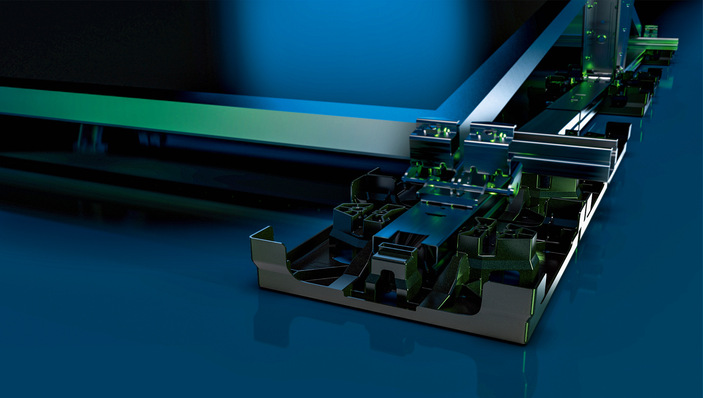 Nicht ganz so spiegelglatt, aber ebenfalls sehr eben sind die Eindeckungen von Flachdächern. Der Planer muss die Reibung zwischen Solaranlage und Dachhaut bei der Berechnung der Ballastierung einkalkulieren.