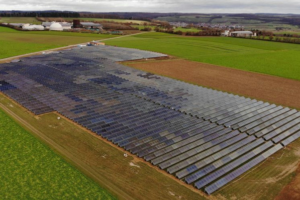 Solarthermieanlage in Bad Rappenau