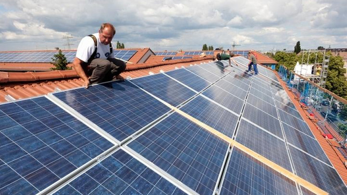 Allein im vergangenen Jahr haben die Installateure 20 Prozent der gesamten Solaranlagen aufgebaut.